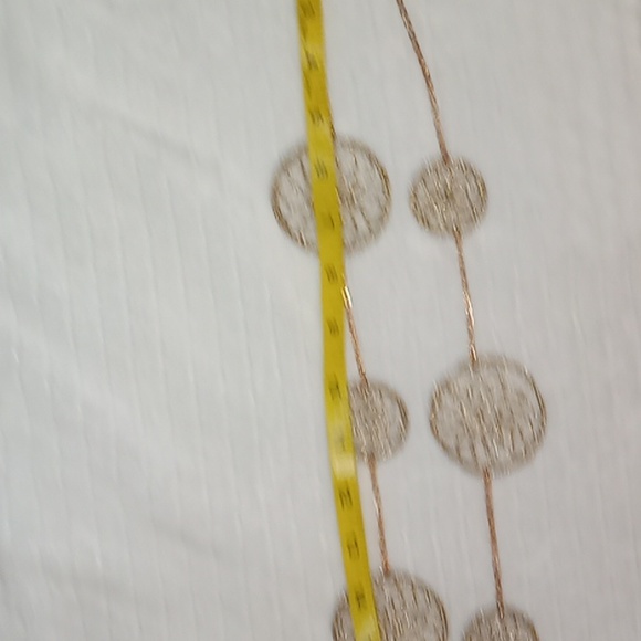 NWT Charming Charlie Crochet Brown Medallion Necklace - Picture 5 of 6